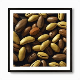 Roasted Coffee Beans 2 Art Print