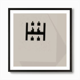 Minecraft Icon Art Print