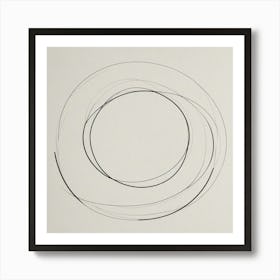 'Circle' Art Print