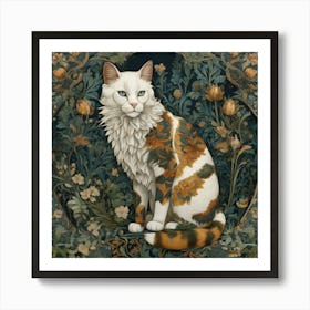 Cat In A Frame 1 Art Print