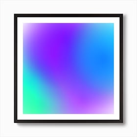 Abstract Colorful Background 18 Art Print