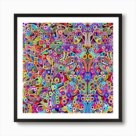 Psychedelic Art 1 Art Print