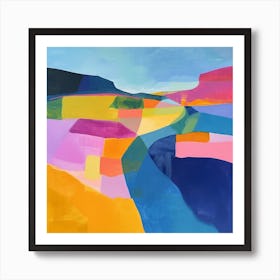 Abstract Travel Collection Bulgaria 3 Art Print