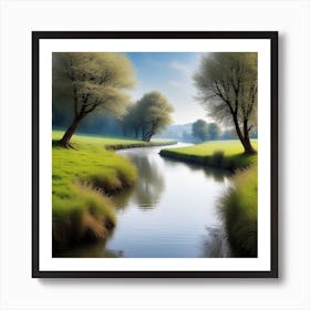 River In The Grass 33 Art Print