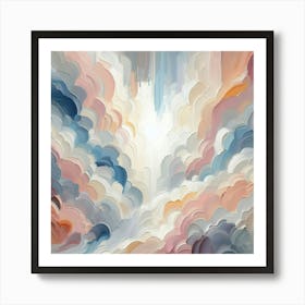 'Clouds' Art Print