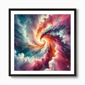 Nebula Art Print