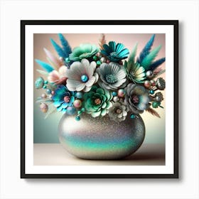 Flowers In A Vase 1 Art Print