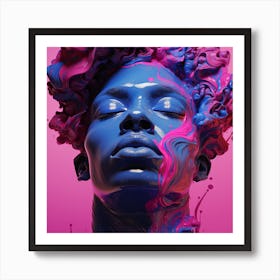 Portrait Of An African Woman 1 Art Print