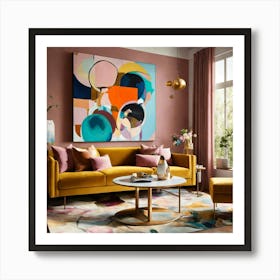 Modern Living Room 173 Art Print