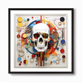 Skull Art Print