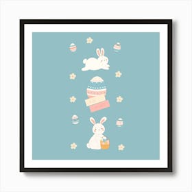 Easter Bunny Art Print