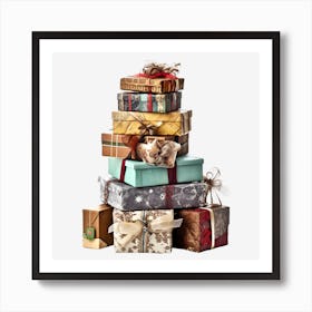 Christmas Presents 3 Art Print