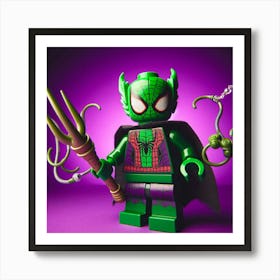 Lego Spider-Man Art Print