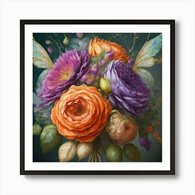 Fairy Bouquet 1 Art Print