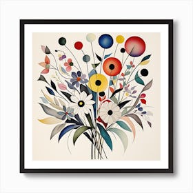 Bouquet Of Flowers 3 Art Print