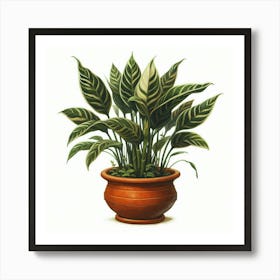 Philodendron Art Print