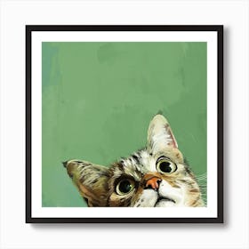 Cat Painting Art Print