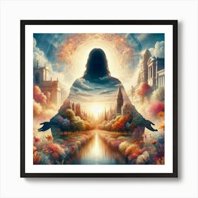 Jesus In The City 1 Art Print