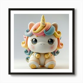 Unicorn Toy 16 Art Print