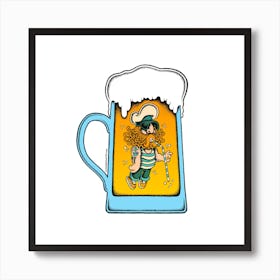 Beertime S Art Print