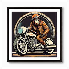 Cool Rider Art Print