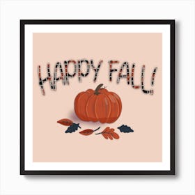 Happy Fall Affiche