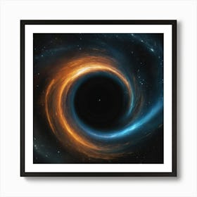 Black Hole - Black Hole Stock Videos & Royalty-Free Footage Art Print