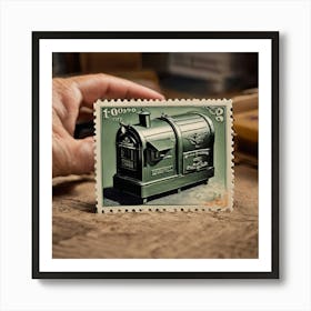 Postage Stamp 18 Art Print