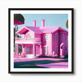 Barbie Dream House (345) Art Print