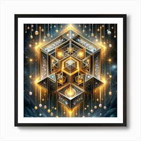 Fractal Geometry Art Print