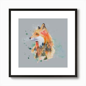 Fox.2 Art Print