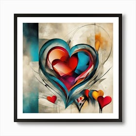 Heart Of Love Art Print