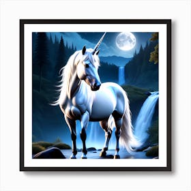 Unicorn In The Forest 2 Poster