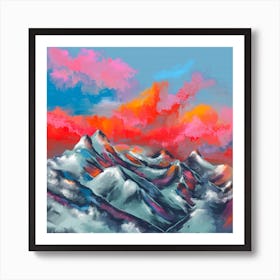 Mountain Art Print