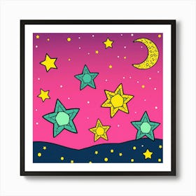 Stars In The Sky Art Print