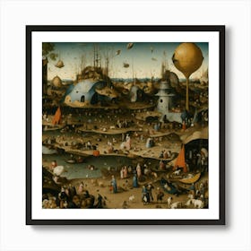 Garden Of Earthly Delights Art Print