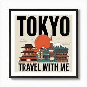 Tokyo Travel With Me Poster