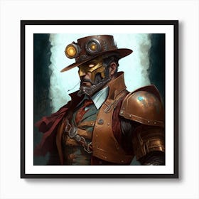 Myeera Steampunk Ironman Indiana Jones Mix Up B22fb7d6 2d60 47e6 89d4 94ebcab3b403 Art Print