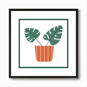 Plant In A Pot 2 Art Print