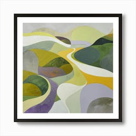 'River' 4 Art Print