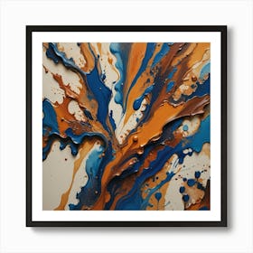 Abstract Painting 1 Art Print