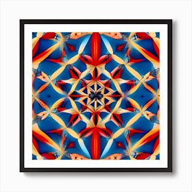 Abstract Mandala 16 Art Print