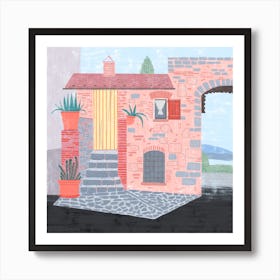 Italian House Art Print