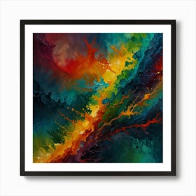 Abstract Painting 90 Art Print