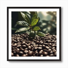 Coffee Beans 51 Art Print