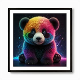 Panda Bear 3 Art Print