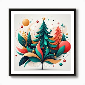 Christmas Tree Art Print