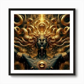 Golden Eagle 14 Art Print