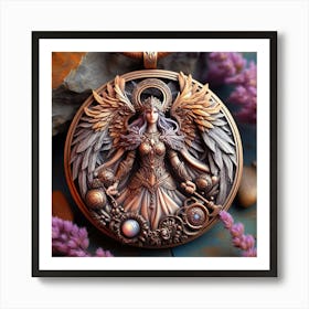 Angel Of The Sun 1 Art Print