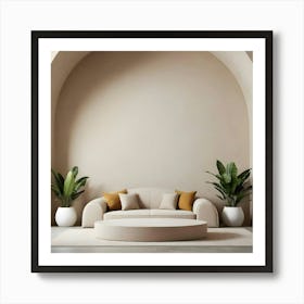 Modern Living Room 151 Art Print